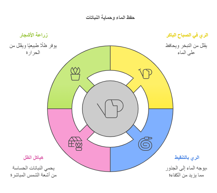 مظلات حدائق لتقليل حرارة الشمس في المساحات الخارجية